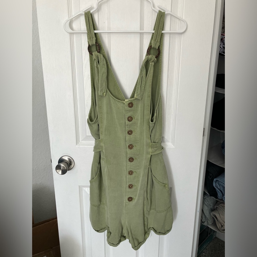 Free People Memphis romper overall shortalls
